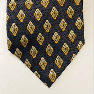 Kolte Men's Silk Classic NeckTie Geometric Patern